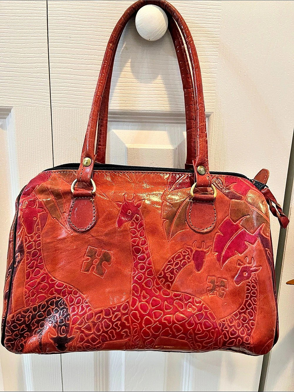 Red & Orange Satchel